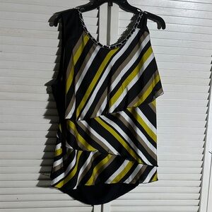 Alfani Women's Black Knit Top